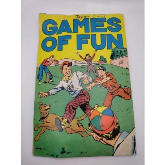 Games of Fun 1934 K K Publications Super Rare Comic Book Elmer - Picture 1 of 16